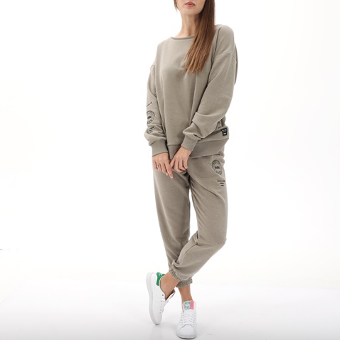 BODYTALK-Γυναικείο παντελόνι φόρμας BODYTALK  1222-907100 γκρι