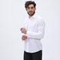 MARTIN & CO-Ανδρικό πουκάμισο MARTIN & CO 123-51-1560 SLIM SHIRT λευκό