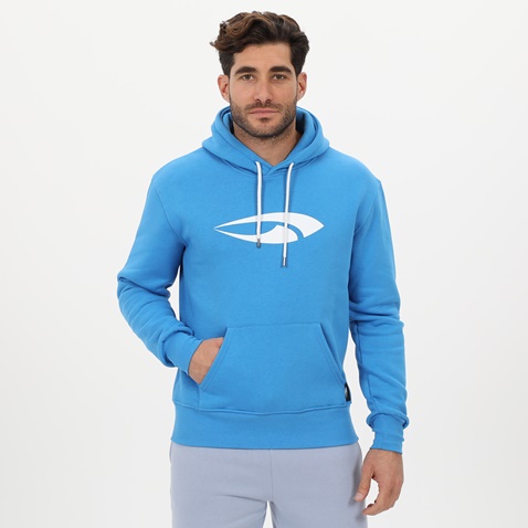 BLUE HUNTER-Ανδρική φούτερ μπλούζα BLUE HUNTER 24113080109 HOODIE CHARACTER γαλάζια
