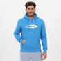 BLUE HUNTER-Ανδρική φούτερ μπλούζα BLUE HUNTER 24113080109 HOODIE CHARACTER γαλάζια