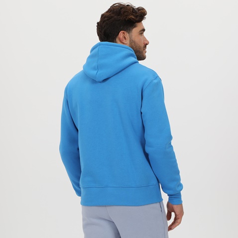 BLUE HUNTER-Ανδρική φούτερ μπλούζα BLUE HUNTER 24113080109 HOODIE CHARACTER γαλάζια