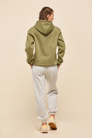 BLUE HUNTER-Unisex παντελόνι φόρμας BLUE HUNTER 24113120104 JOGGER STYLER γκρι