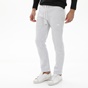 BLUE HUNTER-Ανδρικό παντελόνι φόρμας BLUE HUNTER 23111130104 JOGGER STRAIGHT γκρι