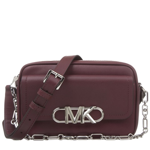 MICHAEL KORS-Γυναικεία χιαστί τσάντα MICHAEL KORS 32F2S7PC8L PARKER μπορντό
