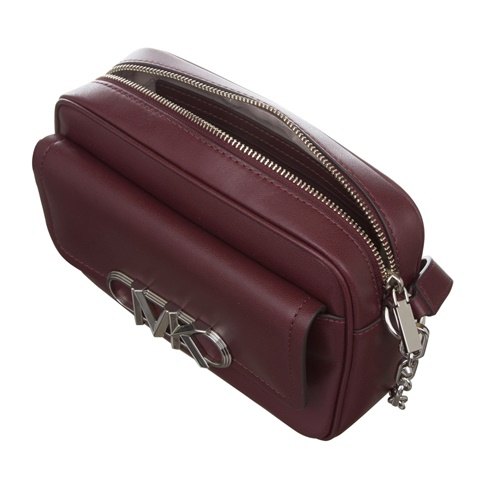 MICHAEL KORS-Γυναικεία χιαστί τσάντα MICHAEL KORS 32F2S7PC8L PARKER μπορντό