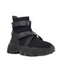 MICHAEL KORS-Γυναικεία μποτάκια sneakers MICHAEL KORS 43T2NIFE5D NICK μαύρα