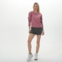 BODYTALK-Γυναικεία κοντή φούτερ μπλούζα BODYTALK 1222-904126 LESSISMOREW ροζ