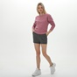 BODYTALK-Γυναικεία κοντή φούτερ μπλούζα BODYTALK 1222-904126 LESSISMOREW ροζ