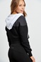 BODYTALK-Γυναικεία cropped μπλούζα BODYTALK 1222-905625 μαύρο γκρι