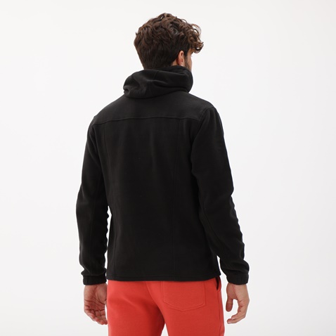 BATTERY-Ανδρική fleece μπλούζα BATTERY 07232003 μαύρη