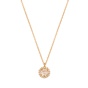 JEWELTUDE-Γυναικείο ασημένιο κοντό κολιέ JEWELTUDE 16842 επίχρυσο