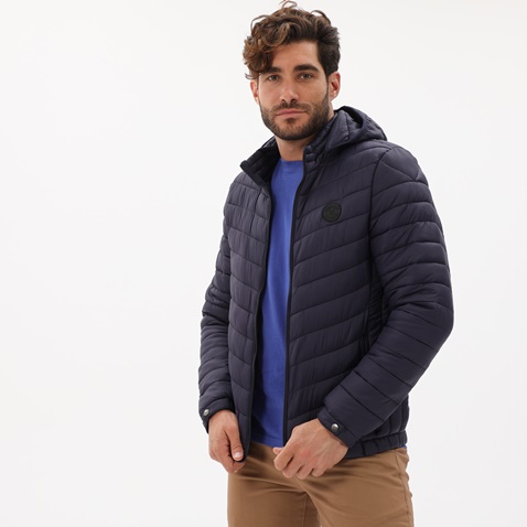 MARTIN & CO-Ανδρικό μπουφάν MARTIN & CO  223-90-2910 μπλε