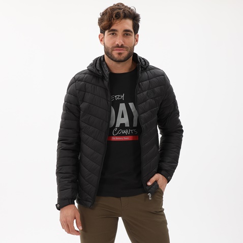 MARTIN & CO-Ανδρικό μπουφάν MARTIN & CO 223-90-2910 μαύρο