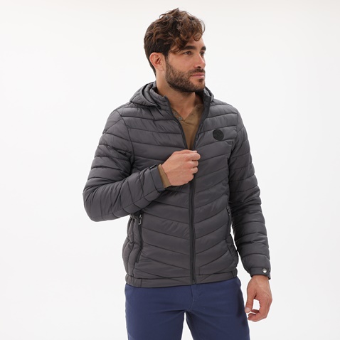 MARTIN & CO-Ανδρικό μπουφάν MARTIN & CO 223-90-2910 γκρι