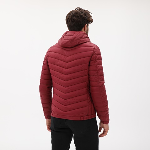 MARTIN & CO-Ανδρικό μπουφάν MARTIN & CO 223-90-2910 κόκκινο