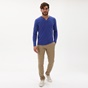 MARTIN & CO-Ανδρικό chino comfort παντελόνι MARTIN & CO 223-32-2368 μπεζ
