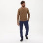 MARTIN & CO-Ανδρικό chino comfort παντελόνι MARTIN & CO 223-32-2368 μπλε ίντιγκο