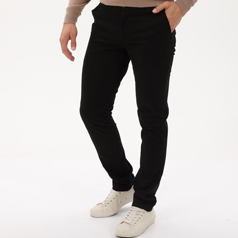 MARTIN & CO-Ανδρικό chino comfort παντελόνι MARTIN & CO 223-32-6514 CHINO COMFORT μαύρο