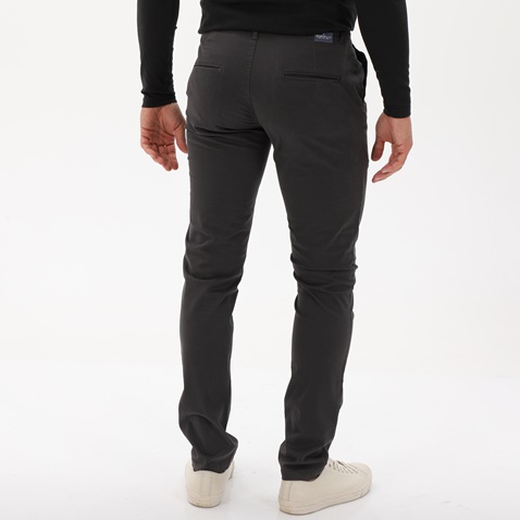 MARTIN & CO-Ανδρικό chino comfort παντελόνι MARTIN & CO 223-32-6514 γκρι