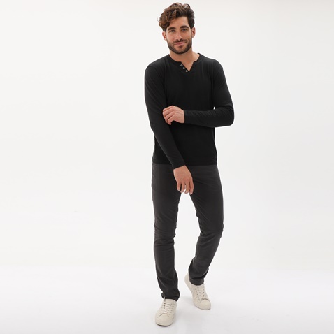 MARTIN & CO-Ανδρικό chino comfort παντελόνι MARTIN & CO 223-32-6514 γκρι