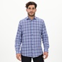 MARTIN & CO-Ανδρικό πουκάμισο MARTIN & CO  223-52-1660 COMFORT FIT λευκό μπλε κόκκινο