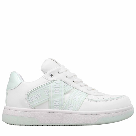 DKNY-Γυναικεία sneakers DKNY K4205683 OLICIA λευκά πράσινα
