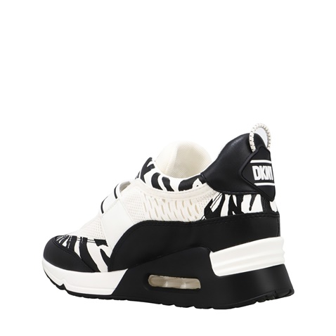 DKNY-Γυναικεία sneakers DKNY K4219107 AISLIN LOW DK ασπρόμαυρα