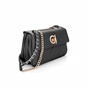 GAUDI-Γυναικεία τσάντα ώμου GAUDI GBG.2W1.083.039 SMALL SATCHEL - line μαύρη
