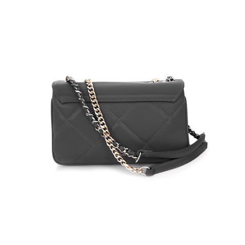 GAUDI-Γυναικεία τσάντα ώμου GAUDI GBG.2W1.083.039 SMALL SATCHEL - line μαύρη