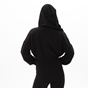 KENDALL+KYLIE-Γυναικεία cropped φούτερ ζακέτα KENDALL+KYLIE KKW.2W1.016.005 ART PATCH μαύρη
