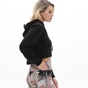 KENDALL+KYLIE-Γυναικεία cropped φούτερ μπλούζα KENDALL+KYLIE KKW.2W1.016.013 μαύρη