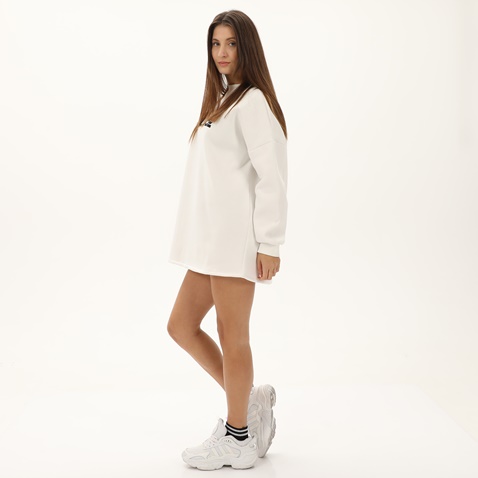 KENDALL+KYLIE-Γυναικείο mini φόρεμα KENDALL+KYLIE KKW.2W1.016.018 GOTH LOGO εκρού