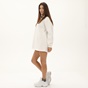 KENDALL+KYLIE-Γυναικείο mini φόρεμα KENDALL+KYLIE KKW.2W1.016.018 GOTH LOGO εκρού