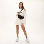 KENDALL+KYLIE-Γυναικείο mini φόρεμα KENDALL+KYLIE KKW.2W1.016.018 GOTH LOGO εκρού