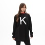 KENDALL+KYLIE-Γυναικείο μακρυμάνικο longfit t-shirt KENDALL+KYLIE KKW.2W1.016.025 μαύρο