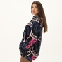 KENDALL+KYLIE-Γυναικεία φούτερ μπλούζα KENDALL+KYLIE KKW.2W1.016.041 PSYCHO PRINT μαύρη
