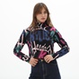 KENDALL+KYLIE-Γυναικεία μπλούζα ζιβάγκο KENDALL+KYLIE KKW.2W1.016.042 PSYCHO PRINT πολύχρωμη