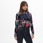 KENDALL+KYLIE-Γυναικεία μπλούζα ζιβάγκο KENDALL+KYLIE KKW.2W1.016.042 PSYCHO PRINT πολύχρωμη