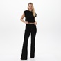 KENDALL+KYLIE-Γυναικείο βελουτέ παντελόνι KENDALL+KYLIE KKW.2W1.017.018 COMBO μαύρο