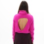 KENDALL+KYLIE-Γυναικείο πουλόβερ ζιβάγκο KENDALL+KYLIE KKW.2W1.044.002 FUZZY TURTLENECK OPENBAC φούξια