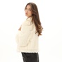 KENDALL+KYLIE-Γυναικείο γούνινο jacket KENDALL+KYLIE KKW.2W1.061.001 εκρού