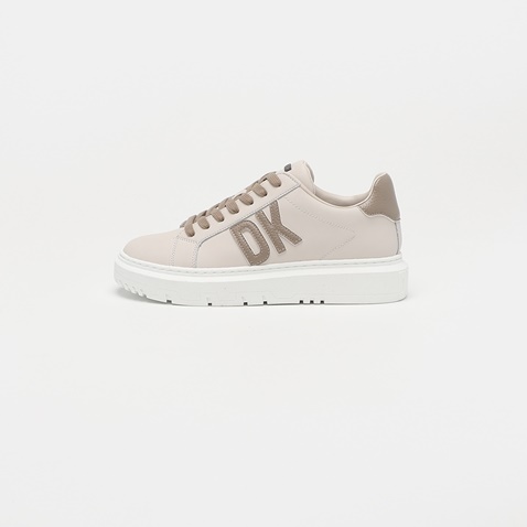 DKNY-Γυναικεία sneakers DKNY K2305134 MARIAN εκρού