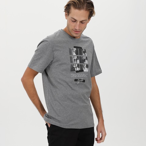 GAUDI-Ανδρικό t-shirt GAUDI GMC.2W1.042.005 γκρι