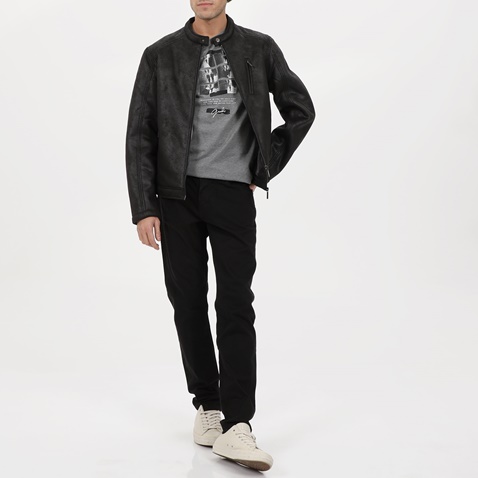 GAUDI-Ανδρικό t-shirt GAUDI GMC.2W1.042.005 γκρι
