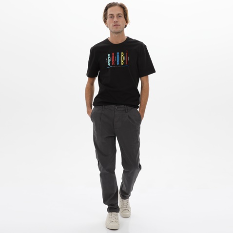 GAUDI-Ανδρικό t-shirt GAUDI GMC.2W1.042.029 μαύρο