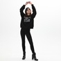 KENDALL+KYLIE-Γυναικεία φούτερ μπλούζα KENDALL+KYLIE KKW.2W0.016.009 PUFF LOGO OVERSIZED μαύρη