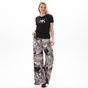 KENDALL+KYLIE-Γυναικεία παντελόνα KENDALL+KYLIE KKW.2W0.020.005 HIGH RISE FLARE γκρι floral