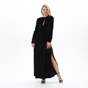 KENDALL+KYLIE-Γυναικείο βελουτέ μακρύ φόρεμα KENDALL+KYLIE KKW.2W0.030.008 μαύρο
