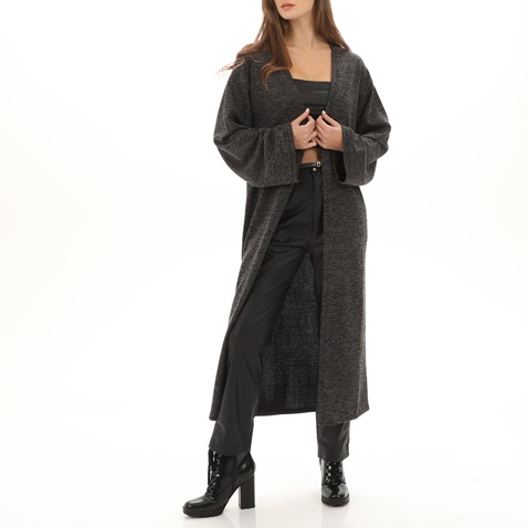 KENDALL+KYLIE-Γυναικεία μακριά ζακέτα KENDALL+KYLIE KKW.2W0.042.001 μαύρη