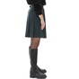 KENDALL+KYLIE-Γυναικεία mini φούστα KENDALL+KYLIE KKW.2W0.050.003 MIXED πράσινη ριγέ
